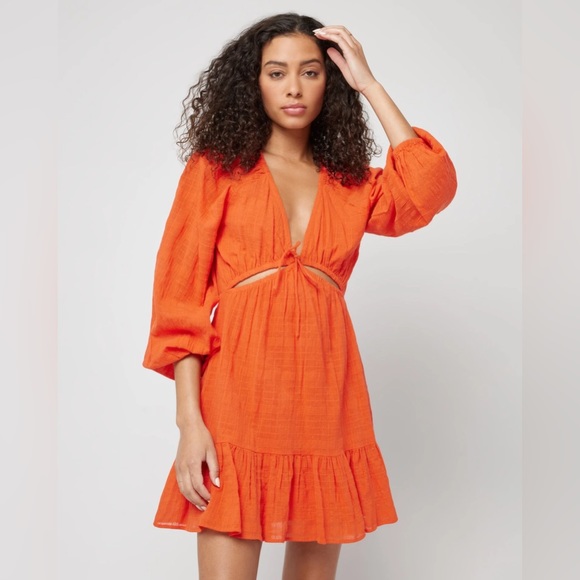 🎉LAST PIECE🎉L SPACE Feelin Fine Cover-Up Dress